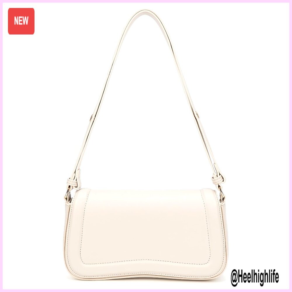 Vegan Leather Crossbody Shoulder Bag Mini Tote With Adjustable Strap